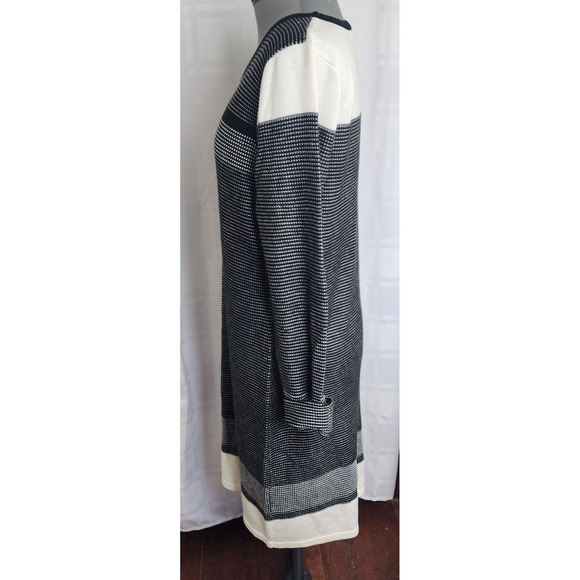 Ivanka Trump sweater dress Women's Size X Large Black And White - Picture 5 of 7